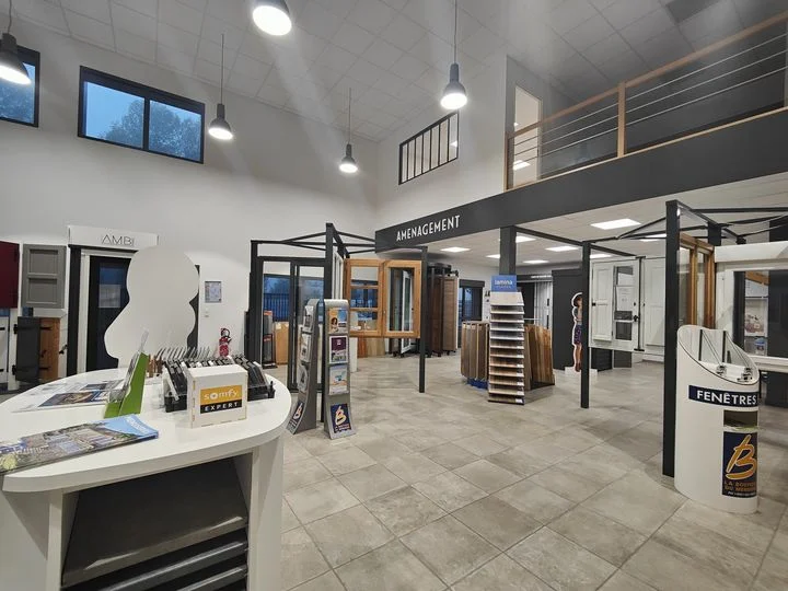 Show-room de menuiserie