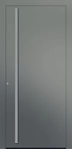 Porte d'entrée en aluminium